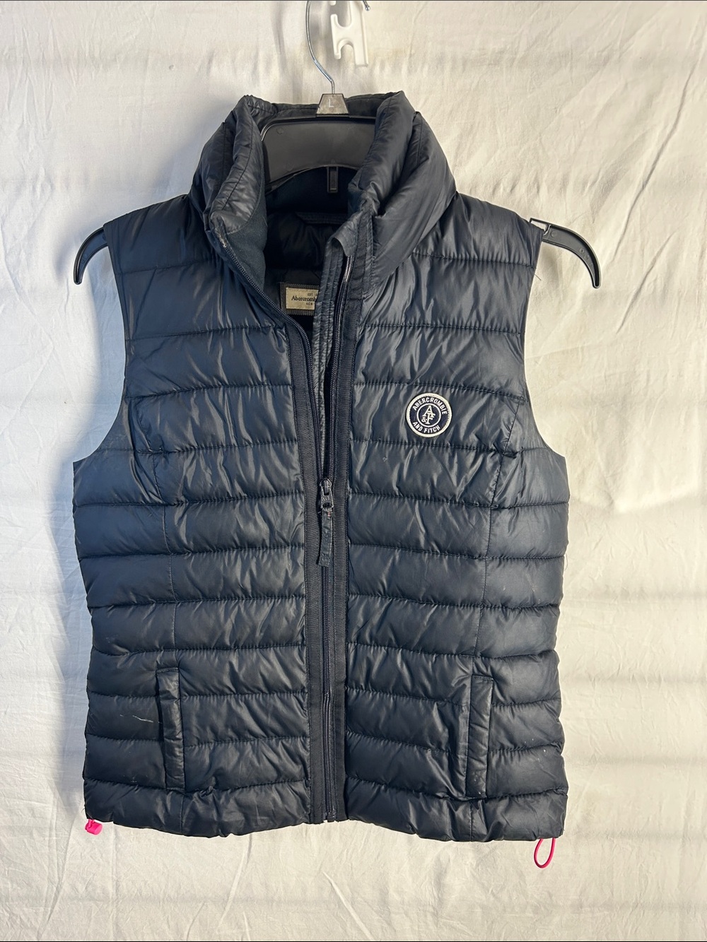 Abercrombie & Fitch woman’s Black Quilted Puffer Vest